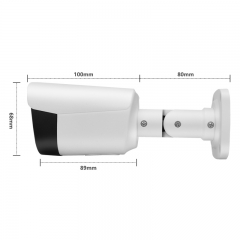 Vonihome PoE IP Bullet Security Camera, Smart Dual Light, Two Way Talk, 110°Wide Angle, Human/Vehicle Detection