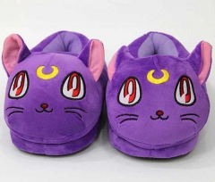 6 Styles 28cm Pretty Soldier Sailor Moon For Adults Cute Cartoon Winter Cosplay Anime Slipper Plush Slippers