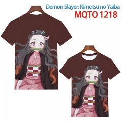 20 Styles Demon Slayer: Kimetsu no Yaiba Cartoon 3D Printing Short Sleeve Casual Anime T shirt （European Sizes）