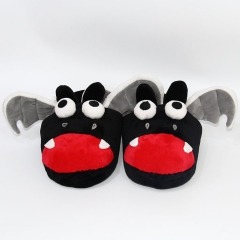 28 cm Bat For Adults Cute Cartoon Winter Cosplay Anime Slipper Plush Slippers