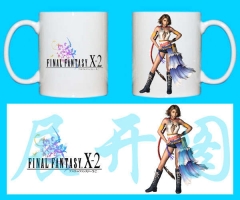 10 Different Styles Final Fantasy Cartoon Cosplay 3D Character Printing Cup Anime Ceramic Mug