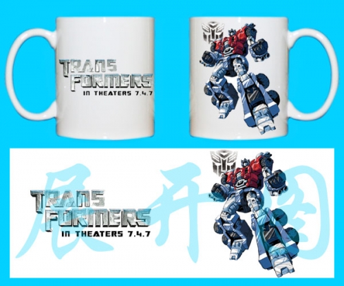 7 Different Styles Transformers Cartoon Cosplay 3D Character Printing Cup Anime Ceramic Mug