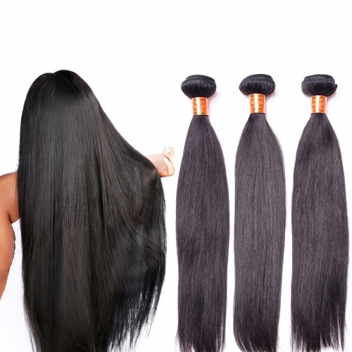 TD Hair 3PCS/Pack Virgin Brazilian Straight Bundles Weave 100% Human Hair Bundle Natural Weaving Hair Extension 10-30 Inches