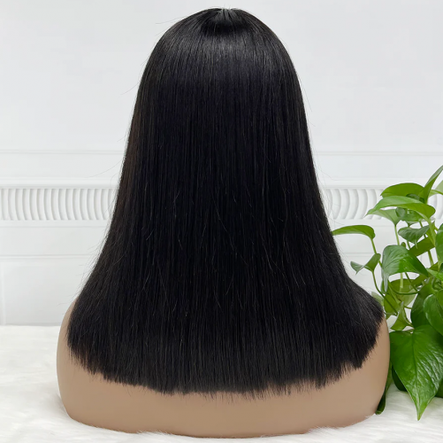 TD Hair 13x4 Transparent Double Drawn Frontal Wig 10-26 inch Factory Ready Made Bone Straight Lace Wig