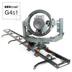 ASXMOV G4S aluminum alloy multifunction dslr track slider 3D head smooth motorized camera dolly slider for movie film equipment