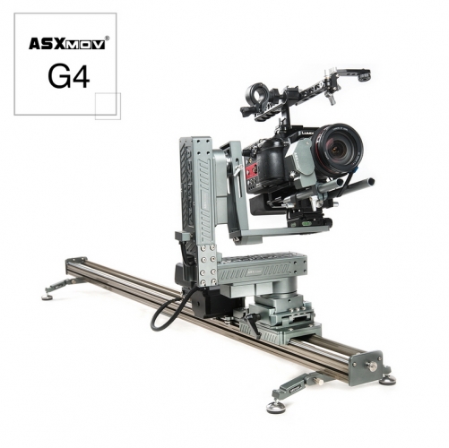 ASXMOV G4 Connectable wireless/APP controlled video stabilizer motorized track system camera dolly slider for video shooting