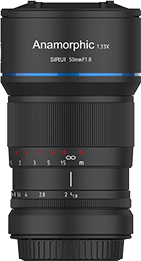 SIRUI 50mm F1.8 Anamorphic 1.33X Lens