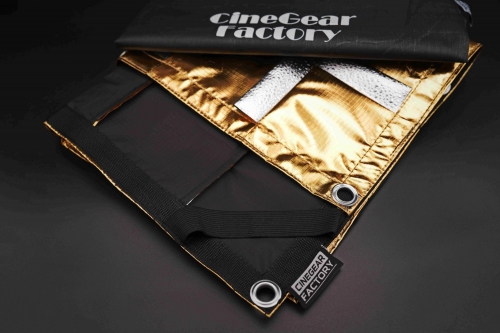 Gold Shiny Board Reflector Overhead Fabric