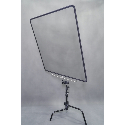 Black Net Scrim Flag Fixed 4*4'