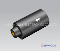 Componentes rectificadores de alto voltaje HVAC30KV / 2A cilíndricos HVDIODE fabricantes productos especiales