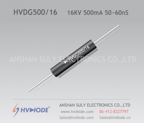 Высокочастотный HVDIODE высоковольтный диод HVDG500 / 16 подлинное качество 16KV500mA50nS
