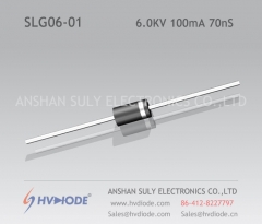 Ultra fast recovery SLG06-01 6KV100mA70nS produced by HVDIODE