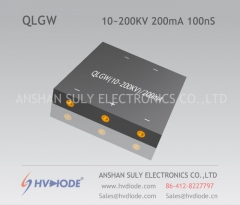 Genuino 100nS de alta frecuencia QLGW10 ~ 200KV / 200mA puente rectificador especial de alto voltaje tipo W producido por fabricantes de HVDIODE