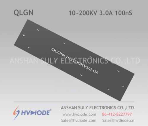 HVDIODE Hersteller produzieren echte Güter QLGN (10 ~ 200KV) / 3A Hochfrequenz 100nS Multi-Level-Hochspannungs-Spezialgleichrichterbrücke