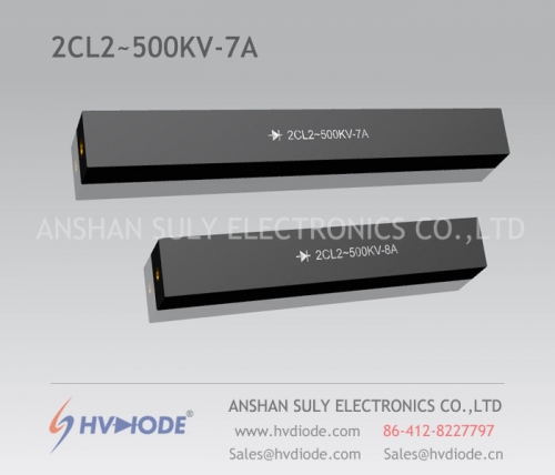 Genuino frecuencia de potencia 2CL2 ~ 500KV-7A fabricantes de HVDIODE de pila de silicio de alto voltaje