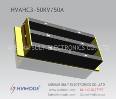Netzfrequenz HVAHC3 ~ 50KV / 50A Hochstrom-Hochspannungsgleichrichterkomponenten HVDIODE echte Ware