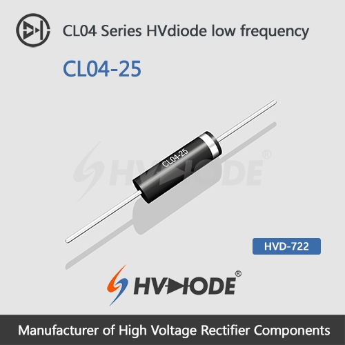 CL04-25 diodo de alta tensão de baixa frequência 25KV 500mA