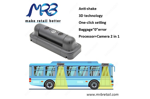 3D Automatic Passenger Counting system Camera for buses