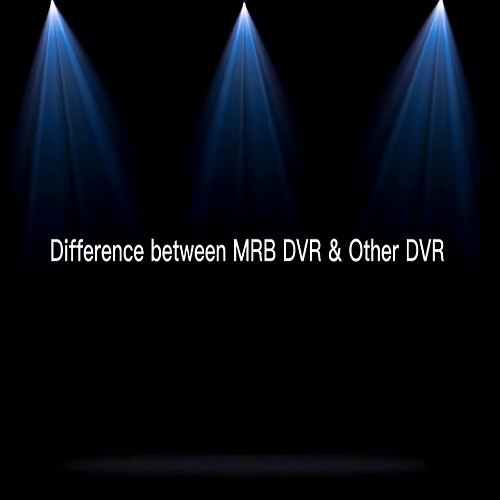 Difference between MRB Vehicle black box dvr/ vehicle dvr black box with other dvr