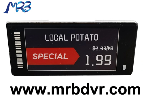 MRB 2.66 inch ESL pricer tag for supermarket