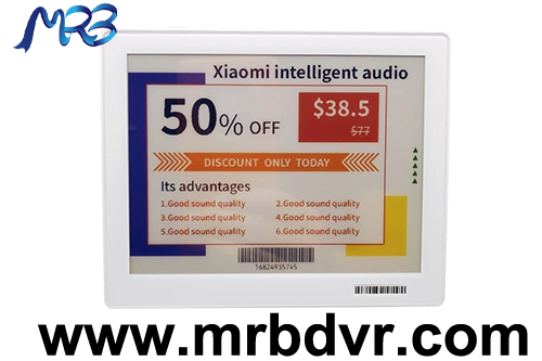 MRB 5.8 inch Electronic labels multi color for retailers