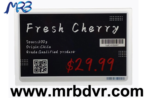 MRB 7.5 inch digital epaper price tag for supermarket