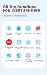 FA83 Kids GPS Smart Watch