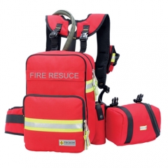 Fireman Back Pack, Self Assemble System Flame resistant