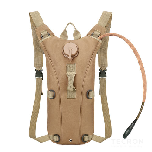 Tactical backpack shoulders water bag