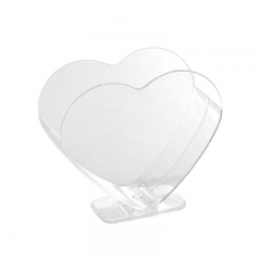 CH-54 Heart Shape Plastic Dessert Cup/110ml Capacity/Partyware