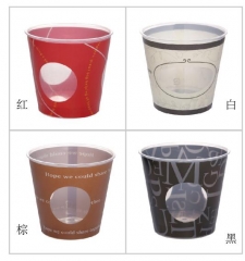 Clear Plastic Dessert Cups Tumbler Cups with 100 Spoons Disposable Reusable Appetizer Serving Cups