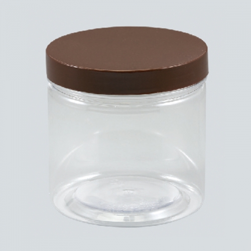 870ml plastic jar with lid,clear plastic container with full range size