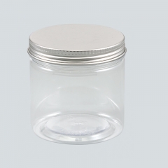 400ml plastic jar with lid,food grade PET bottles,plastic container for foods take away