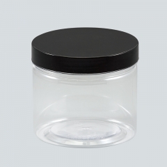 300ml plastic jar with lid,food grade PET JAR,plastic container for foods take away