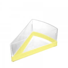 triangle cake box cake container sets dessert cups