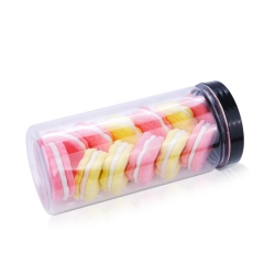 310mlplastic honey candy cookies candle wide mouth Storage Containers PET Plastic Jars with Lids