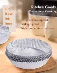 Aluminum Foil Air fryer paper Non-stick Basket Mat Oven Greaseproof Air fryer paper liner