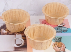 Disposable flower muffin paper cake hat paper cups greaseproof baking cupcake liners