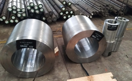 6 Pieces of Stainless Steel AISI 422 +QT forged Tube to USA