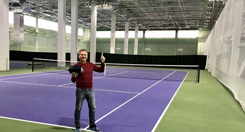Russian Tennis Court
