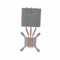 【Hot Selling】 All-in-One PC CPU Cooler - 3 Heat pipe heat sink with Silent Dustproof Fan