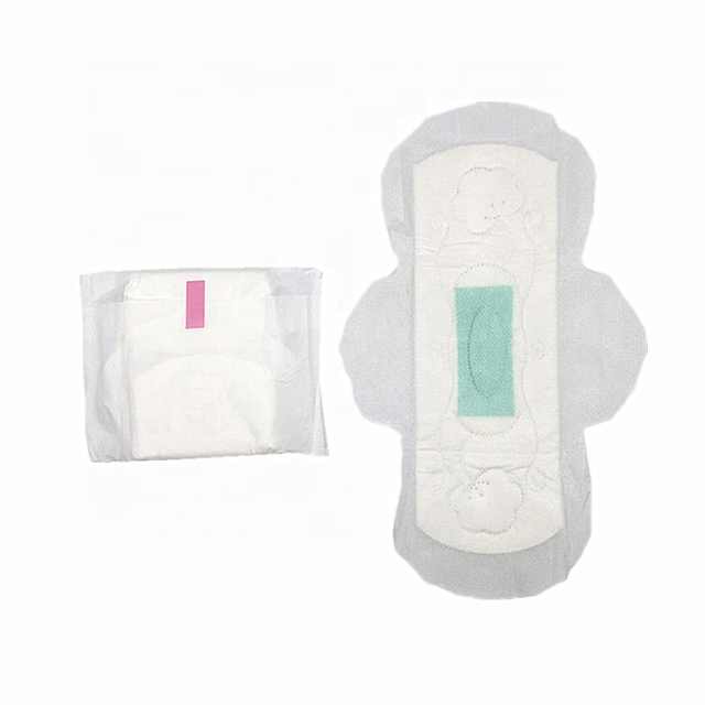 Eco biodegradable sanitary pads hypoallergenic organic period pads