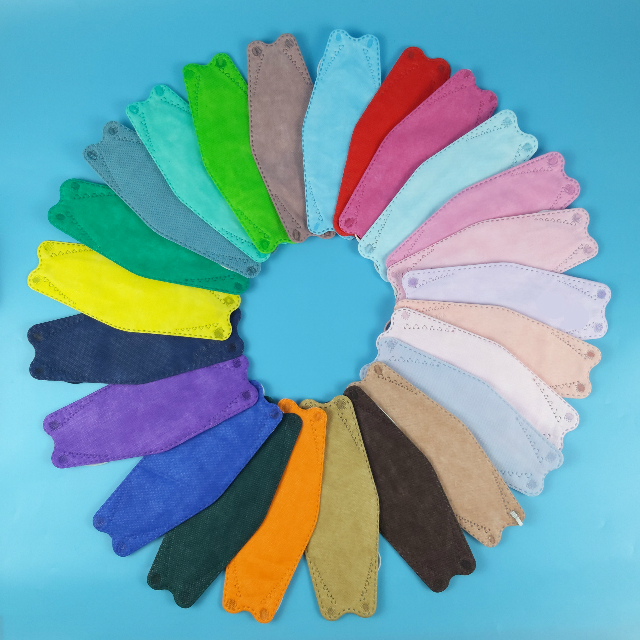 bestseller kf94 face mask 4 layer nonwoven medical 3D mask gray KF94 mask