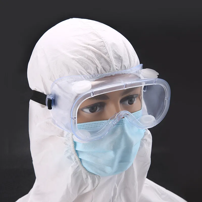 High quality eye protection safety glasses anti fog transparent ...