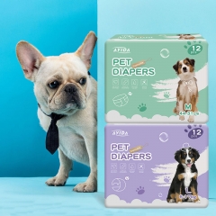 Wholesale small animal disposable pet diaper pet diapers for cats pad pet diapers for dog