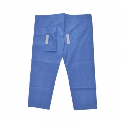 New Blue Hospital Patient Gown Disposable Adult Examination Suits Non Woven Patient Scrub Suits