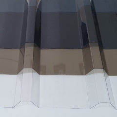 Transparent PET roof tile/transparent polycarbonate roofing tile