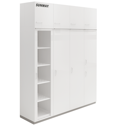 Combined- type storage cabinet