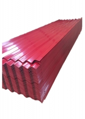 Prepainted GI steel coil / PPGI/ color coated galvanized steel sheet IBR/Round corrugation