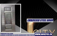 Embossed Steel Door Skin metal stamped steel sheet